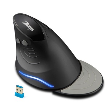 ZELOTES F17 беспроводная вертикальная Bluetooth-мышь