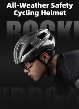 ROCKBROS Велосипедный шлем MTB Шоссейный велосипед Шлемы с задними фонарями Цельно-формованная форма