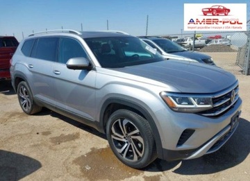 Volkswagen 2021 Volkswagen Atlas 2021, 3.6L, 4x4, SEL PREMIUM, po gradobiciu 3.6 Benzyna