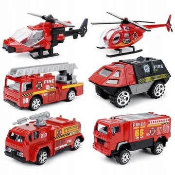 6 pojazd wojskowy zestaw zabawek 1: 87 Diecast