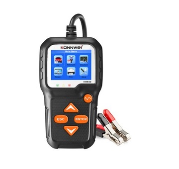 TESTER SKANER BATERII AKUMULATORA KONNWEI KW650 6V 12V J.POLSKI