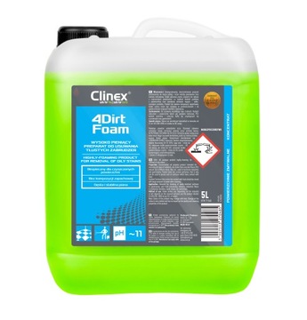 CLINEX 4DIRT FOAM uniwersalny do PCV i betonu 5L