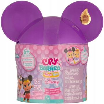 CRY BABIES DISNEY ZESTAW DOMEK LALKA BOBAS NIESPODZIANKA
