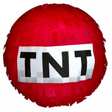 PINIATA KULA MAJNKRAFT minecraft TNT bomba + KIJ