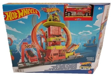 Super Pętla Remiza Strażacka Hot Wheels Super Loop