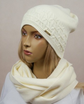 КОМПЛЕКТ ШАПКА без помпона + ЮБКА №38