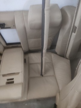 BMW E60 M-PACK СИДЕНЬЯ SEAT UK БЕЖЕВАЯ КОЖА