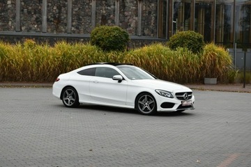 Mercedes Klasa C W205 Coupe 200 184KM 2016 Mercedes C 200 Coupe 2023r. Polski SALON AMG, zdjęcie 24