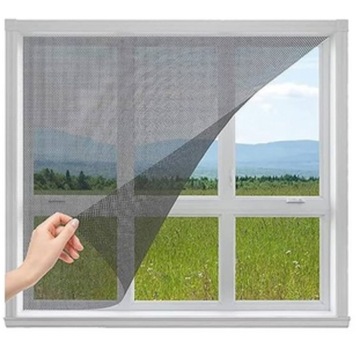 Комарская сеть на окне Окно Мурка комаров комары на липучке 150x200 см.