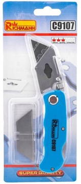 СКЛАДНОЙ НОЖ + 5 ТРАПЕЦЕИДАЛЬНЫХ ЛЕЗВИЙ c9107