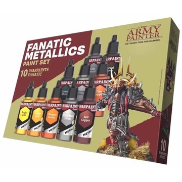 Army Painter - Fanatic - Metallics Paint Set