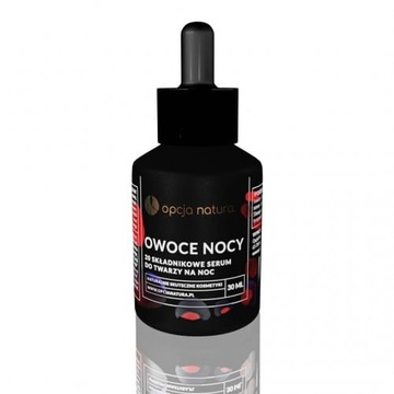 Opcja Natura Serum do twarzy na noc - OWOCE NOCY
