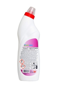 ECO SHINE TOILET DESTONER Żel do odkamieniania toalet WC 750 ml