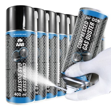 AABCOOLING ZAMRAŻACZ W SPRAYU DO -50C ICE 8x400ml USÓWA GUM-A Z WYKŁADZINY