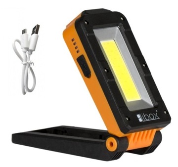 LATARKA LAMPA WARSZTATOWA TURYSTYCZNA LED AKU USB