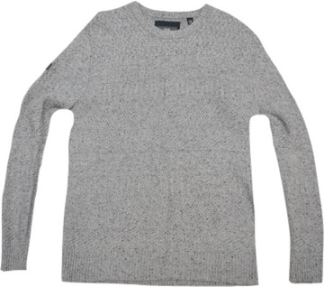V Ciepły Sweter Bluza SuperDry XL Wełna US