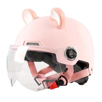 Kask otwarty Kask motocyklowy Nowość Różowy