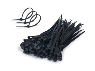 OPASKI ZACISKOWE KABLOWE TRYTYTKI CZARNE 4x150mm 100SZT