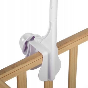 РЕГУЛИРУЕМАЯ РУЧКА ДЛЯ ДЕТСКОЙ КРОВАТИ, БЕЛАЯ