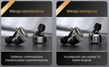 Наушники-вкладыши KZ D-Fi с переключателем IEM