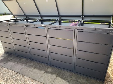 Металлический корпус для мусорного бака Премиум 240-5