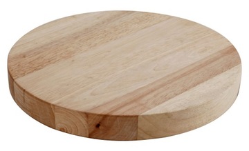 DESKA DO KROJENIA OKRĄGŁA Ø 35 CM KAUCZUKOWIEC