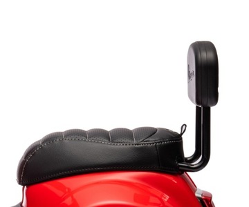 MILLY MALLY Автомобиль на аккумуляторе Mini Vespa GTS красный