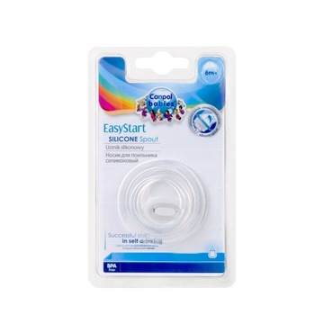 СИЛИКОНОВАЯ ГОЛОВКА CANPOL ДЛЯ БУТЫЛКИ 6M+
