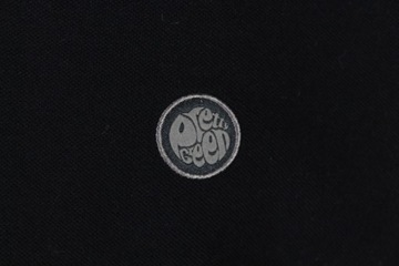 ДОВОЛЬНО ЗЕЛЕНАЯ ЧЕРНАЯ ФУТБОЛКА ПОЛО L BDB