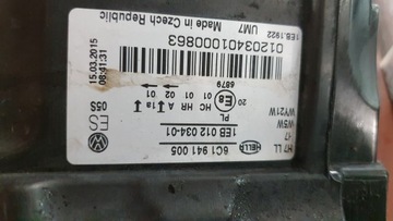 ФОНАРЬ ПЕРЕДНИЙ ЛЕВЫЙ ПЕРЕДНИЙ VW POLO V LIFT 6C0941005