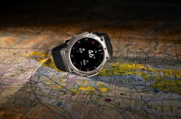 SMARTWATCH МУЖСКИЕ GPS ЧАСЫ ВОДОНЕПРОНИЦАЕМЫЕ IP69K МЕНЮ EN TALK AMOLED СПОРТ