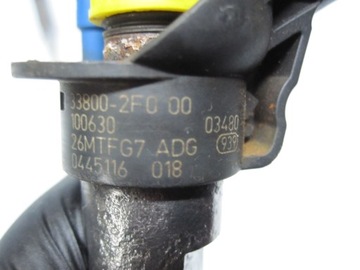HYUNDAI SANTA FE 2.2 CRDI 11R 194KM 0445116018 33800-2F000 VSTŘIKOVACÍ TRYSKA