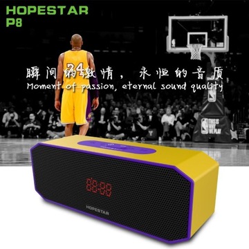 Głośniki P8 Wodoodporne z ulepszonym basem w kolorze żółtym