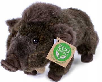 DZIK MASKOTKA REALISTYCZNA PLUSH WILD BOAR 22cm