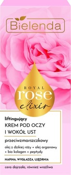 ROYAL ROSE ELIXIR Przeciwzmarszczkowy krem liftingujący pod oczy i wokół us