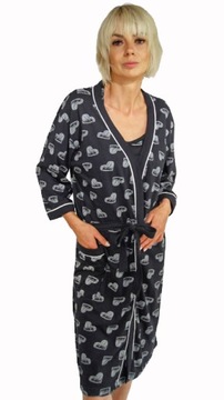 Мягкий ТЕПЛЫЙ БАННЫЙ ХАЛАТ домашний халат ______ ХЛОПОК __ L