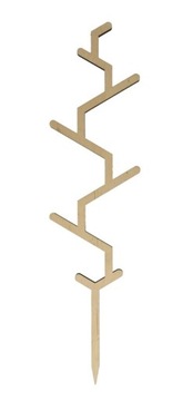 PERGOLA PODPÓRKA DRABINKA DO KWIATÓW STORCZYKA SZTYWNA WYSOKA 58cm