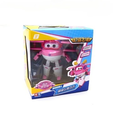 Super Wings figurki przekształcające zabawkowe roboty Jett Dizzy Donnie
