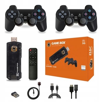 Bezprzewodowy kontroler do gier X8 Podwójny system Retro