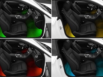 RGB СВЕТОДИОДНОЕ ОСВЕЩЕНИЕ ИНТЕРЬЕРА САЛОНА АВТОМОБИЛЯ