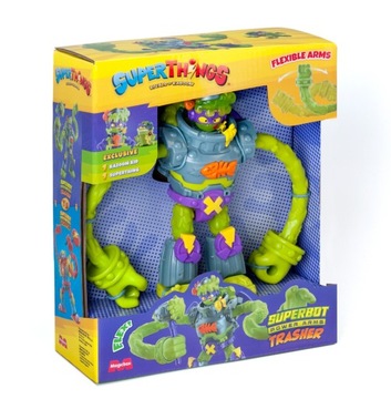 SUPER ZINGS THINGS SUPERBOT POWER ARMS TRASHER 25109 РОБОТ