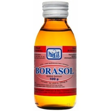 PROLAB Borasol lek przeciwgrzybiczy na skórę 100 g