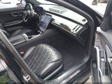 Mercedes Klasa S W223/V223 2021 Mercedes-Benz Klasa S 2021 S580 4Matic, nieuszkodzone 4.0 Benzyna 496KM, zdjęcie 9