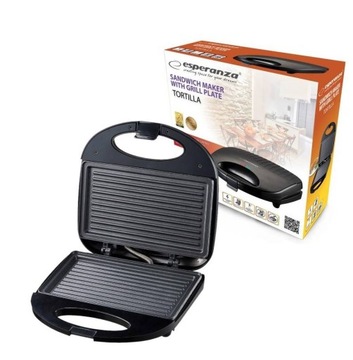 ESPERANZA TORTILLA СЭНДВИЧ-ГОРОДКА ГРИЛЬ ПАНИНИ СЭНДВИЧ ТОСТЕР 1000 Вт