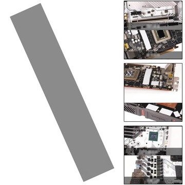 Силиконовая термопрокладка 12,8 Вт/термостойкость до