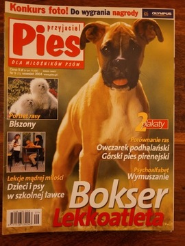 Ежемесячный журнал Wiedza Pies № 1-12, 2004 г.
