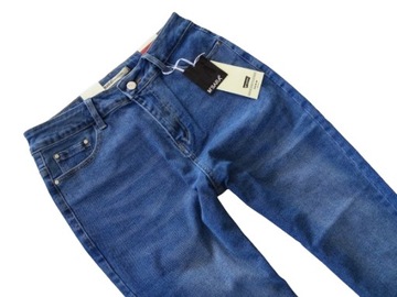 MS10 SPODNIE JEANS M.SARA LIFE'S Wysoki Stan Duże rozm. L/40 (m)