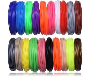 СНЯТКИ ДЛЯ НИТИ 100 м ДЛЯ 3D РУЧКИ PLA MIX COLOR 10x10 м НАБОР 3D РУЧКИ