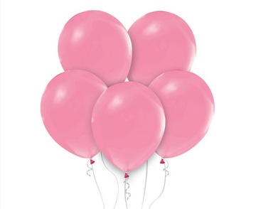 BALONY PROFESJONALNE 5 CALI RÓŻOWE 20 SZT