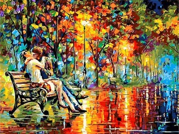 HAFT DIAMENTOWY DIAMOND PAINTING MOZAIKA DIAMENTOWA OBRAZ WYKLEJANKA ZESTAW